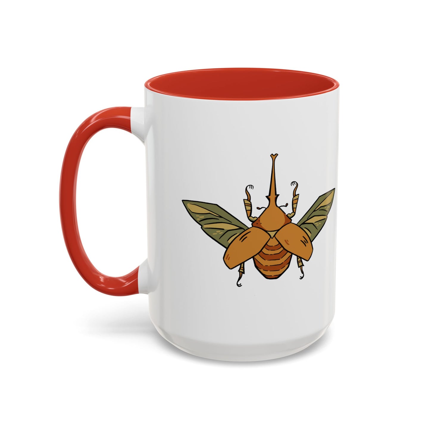 Hercules Beetle Accent Coffee Mug (11, 15oz)