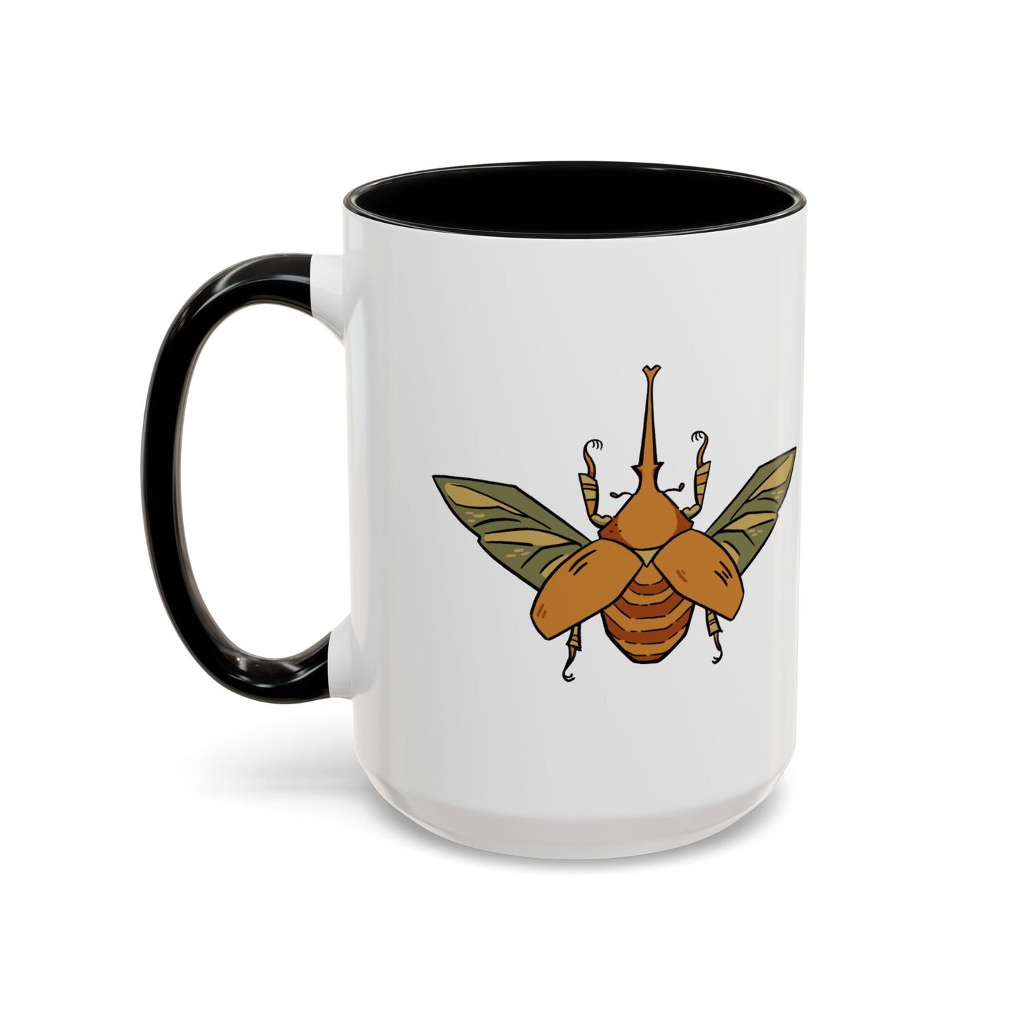 Hercules Beetle Accent Coffee Mug (11, 15oz)