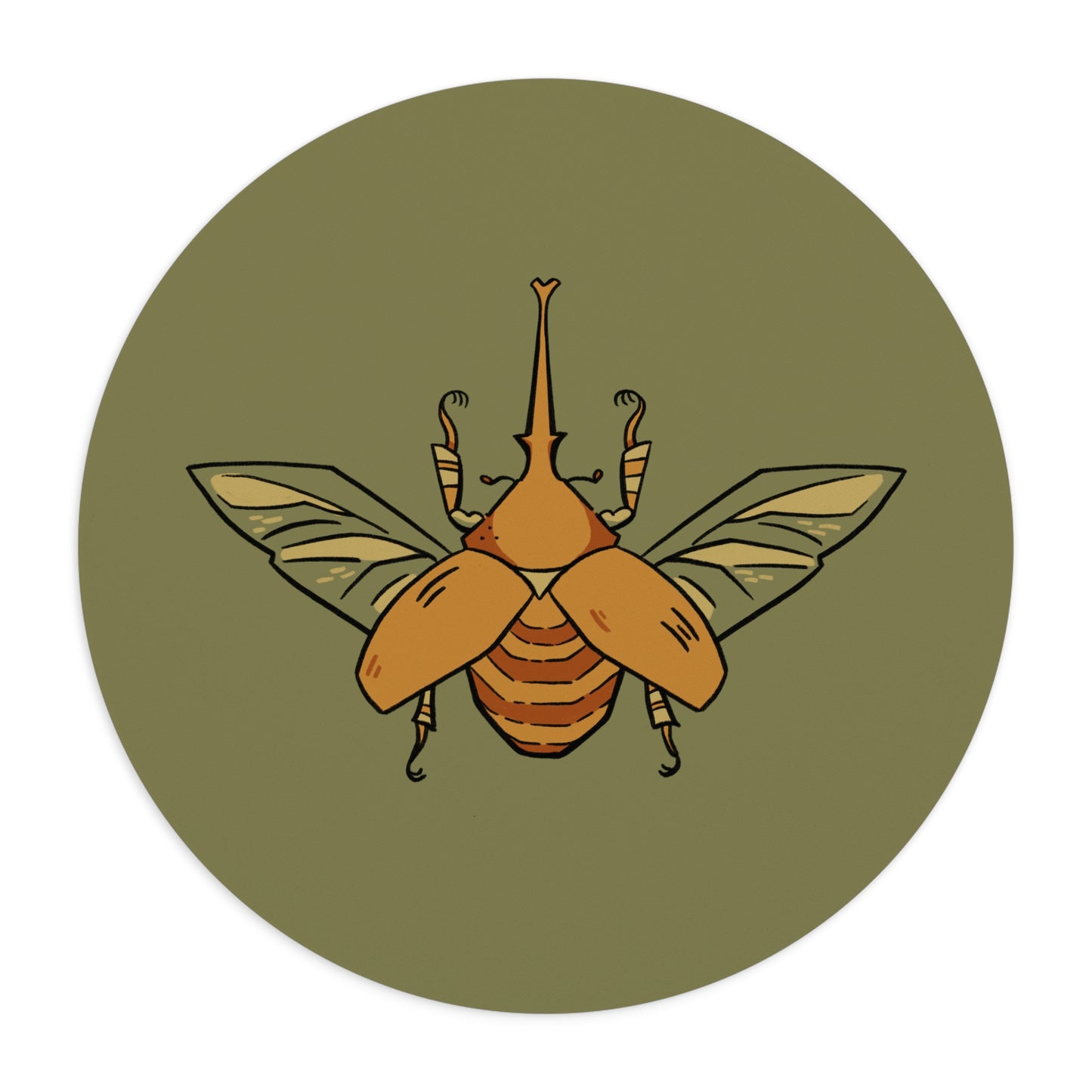 Hercules Beetle Mouse Pad