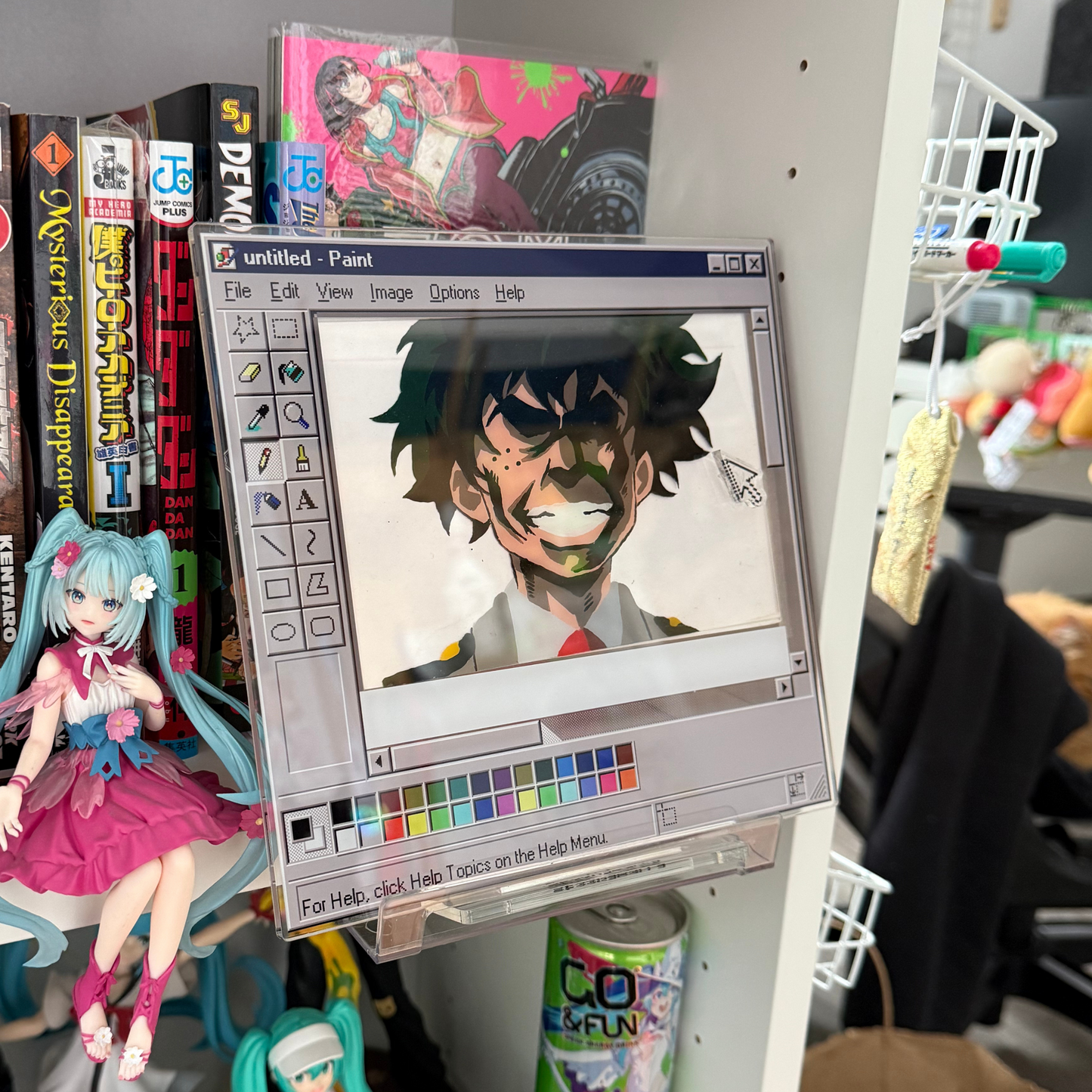MICROSOFT PAINT ACRYLIC PHOTO STAND