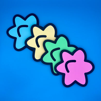 Konpeito Candy Coaster 4 Pack