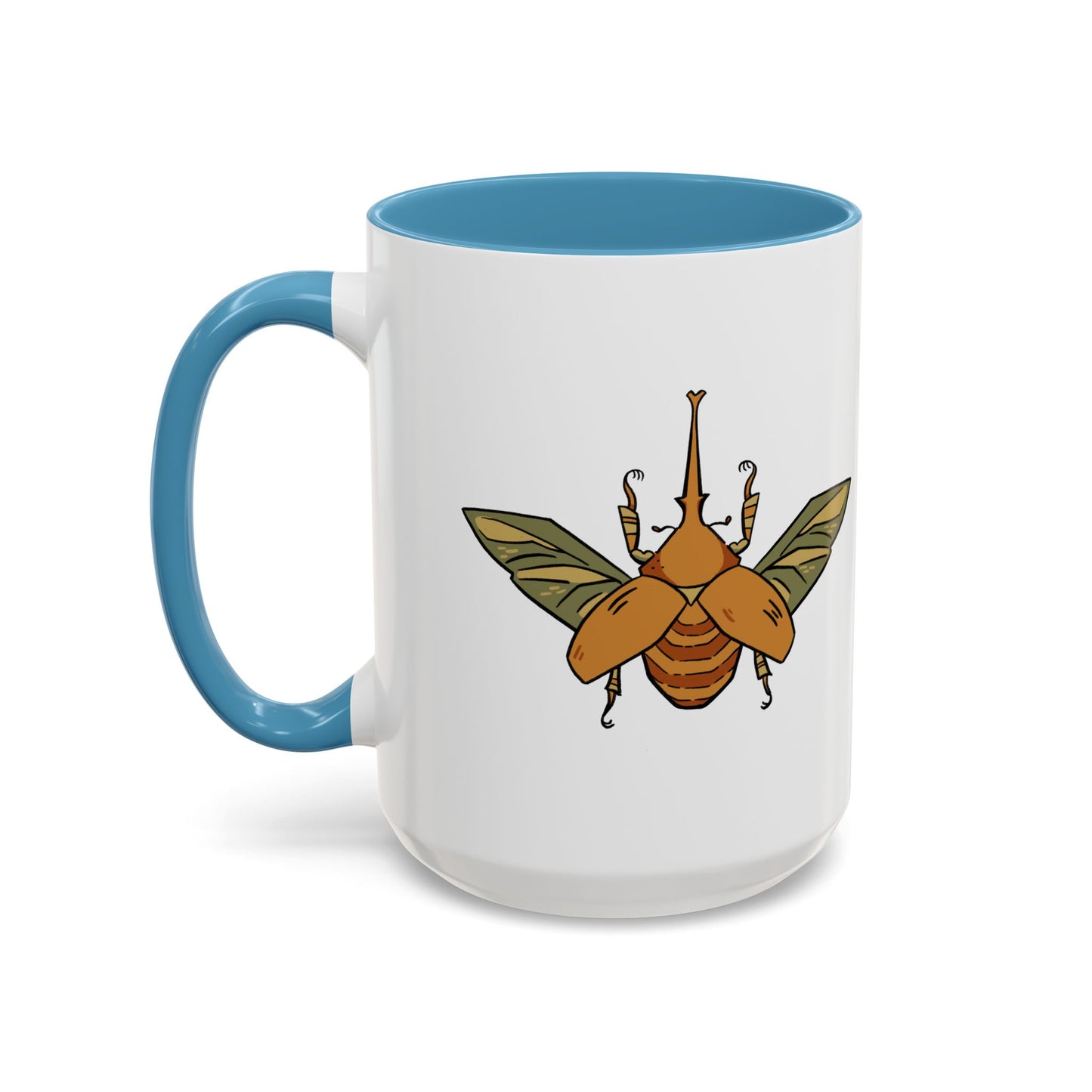 Hercules Beetle Accent Coffee Mug (11, 15oz)