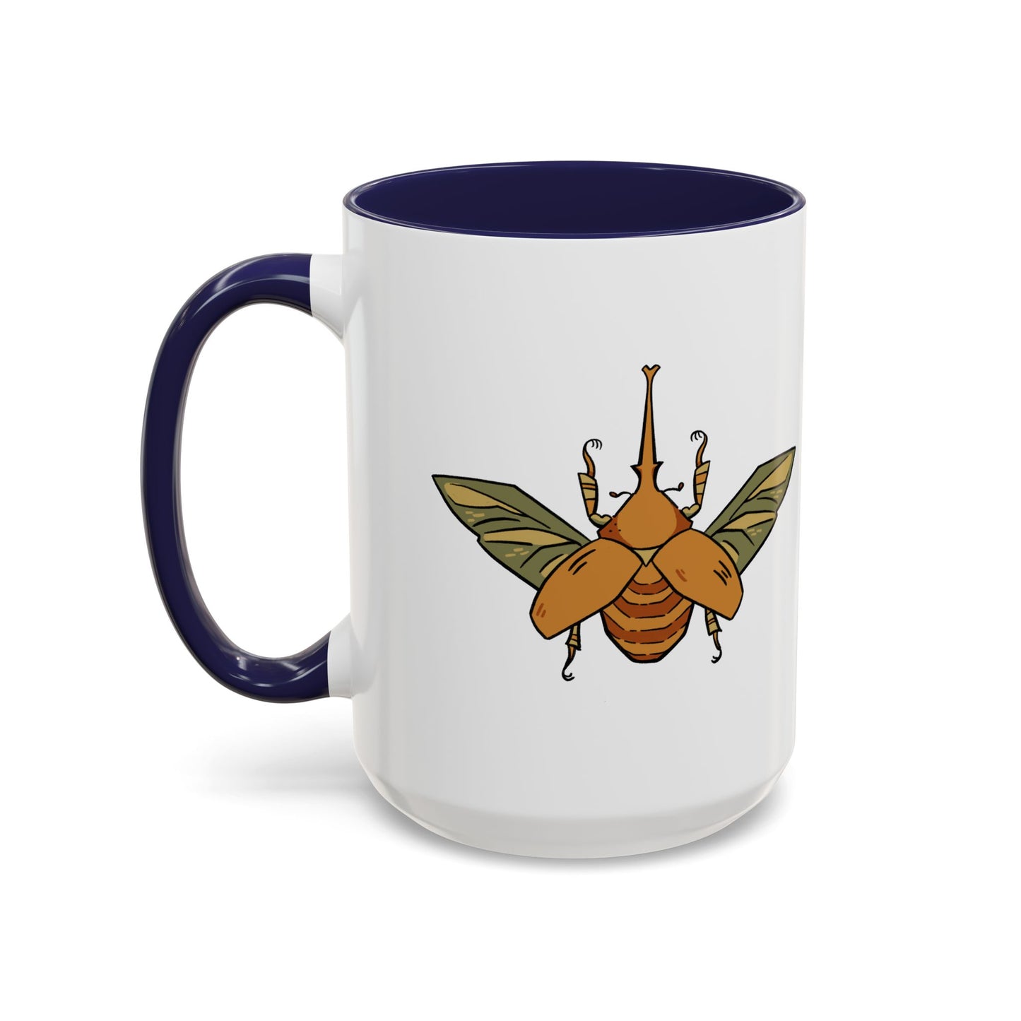 Hercules Beetle Accent Coffee Mug (11, 15oz)