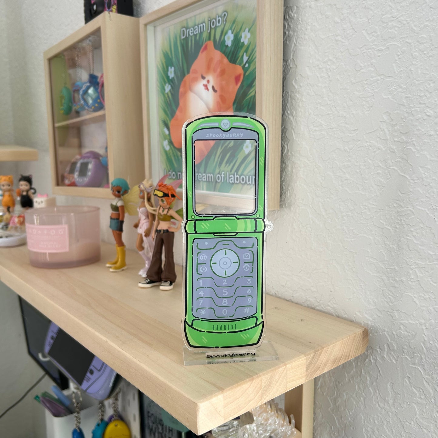 FLIP PHONE ACRYLIC PHOTO STAND *PREORDER*