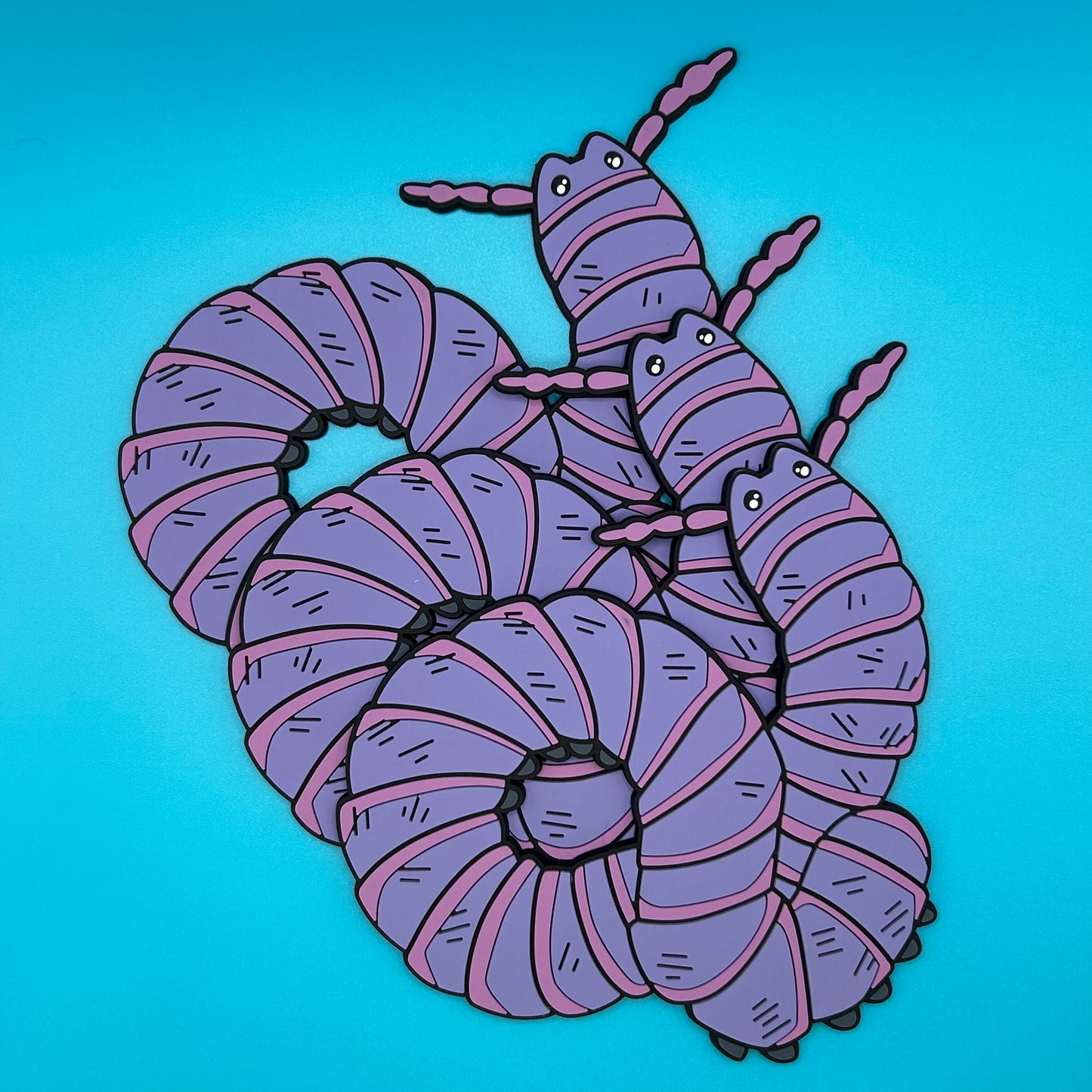 MILLIPEDE Bugs! Medium Coaster 3 Pack