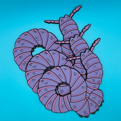 MILLIPEDE Bugs! Medium Coaster 3 Pack