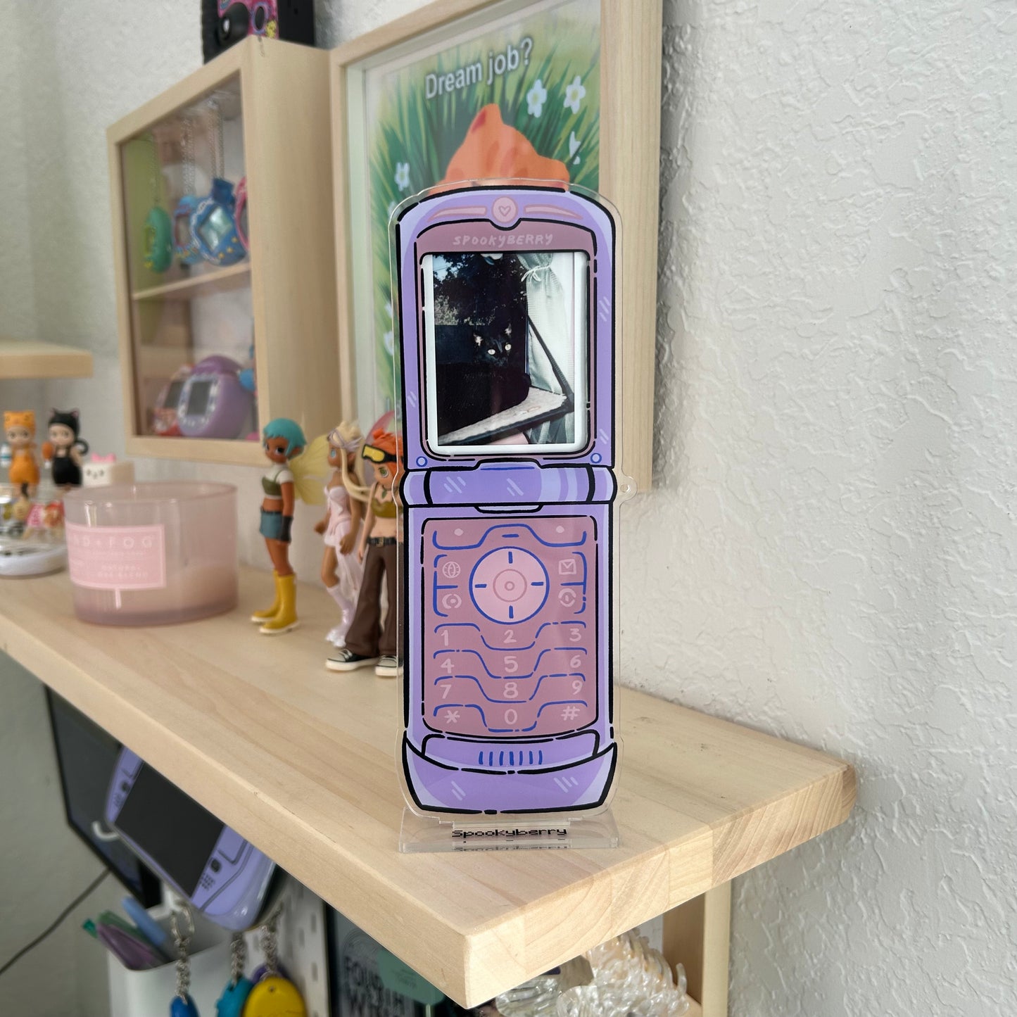 FLIP PHONE ACRYLIC PHOTO STAND *PREORDER*