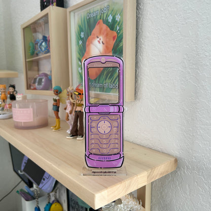 FLIP PHONE ACRYLIC PHOTO STAND *PREORDER*