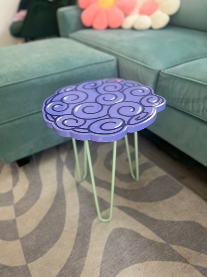 Purple Fruit Side Table